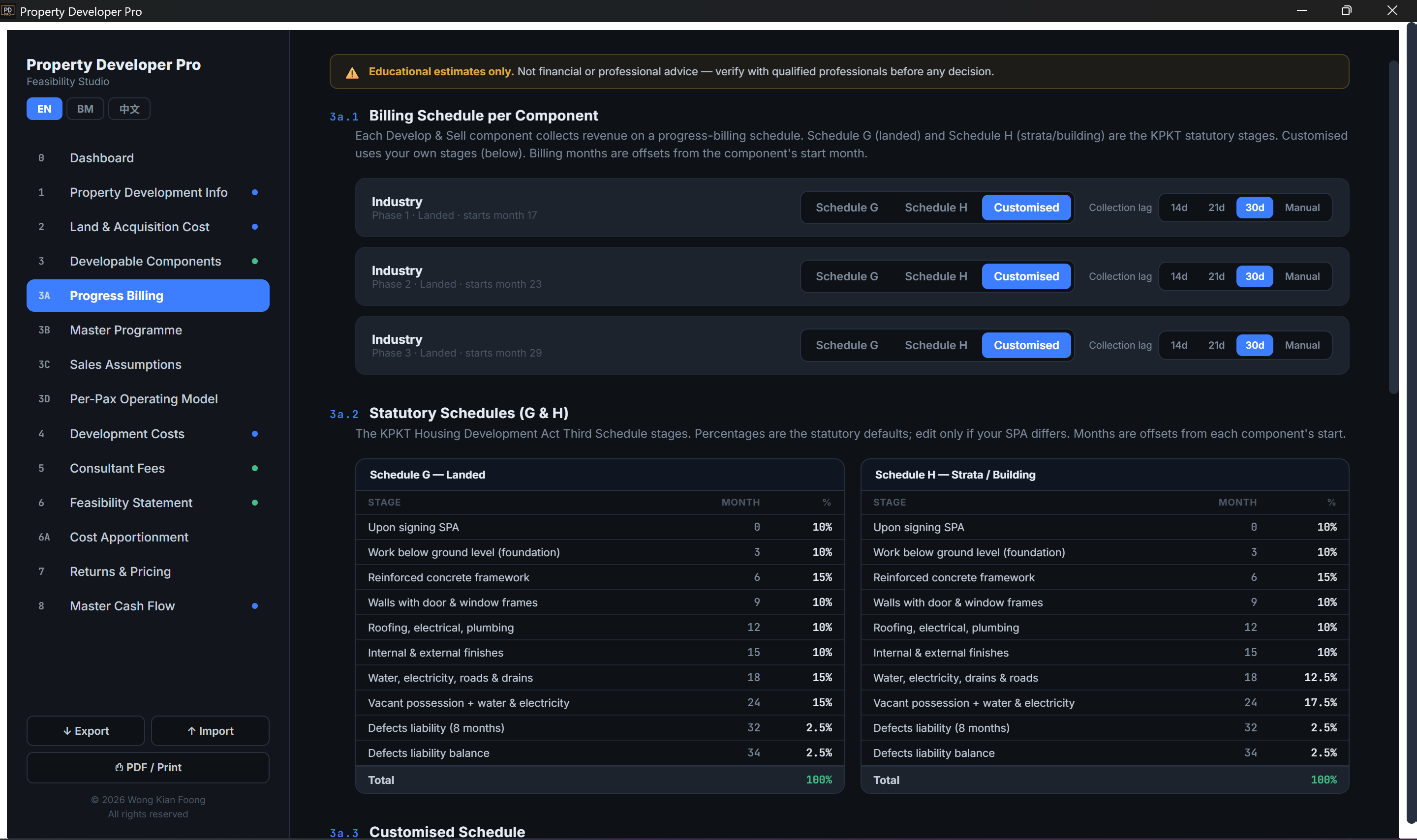 Progress Billing