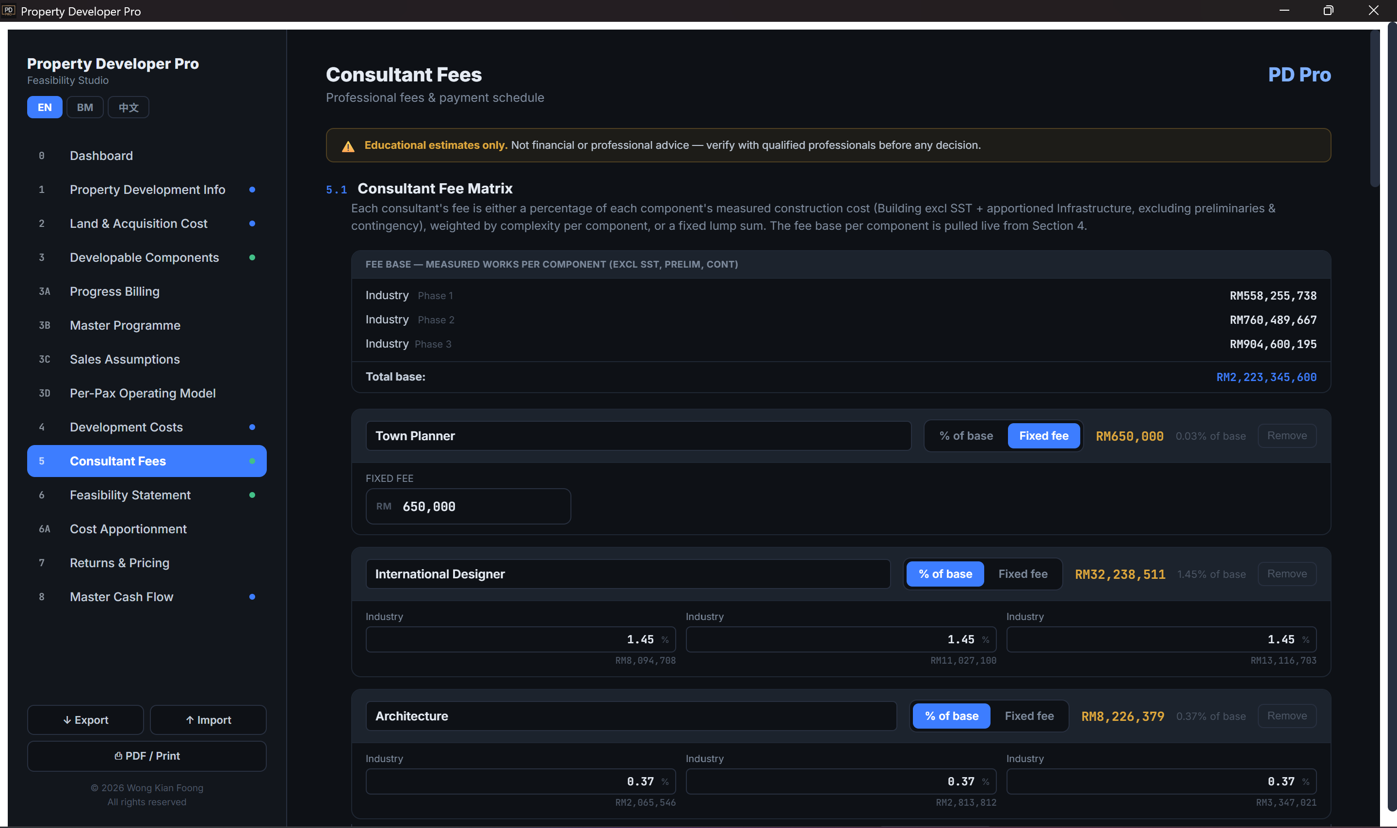 Consultant Fees